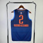 NBA 2 Gilgeous-Alexander OKC Thunder Maillot bleu